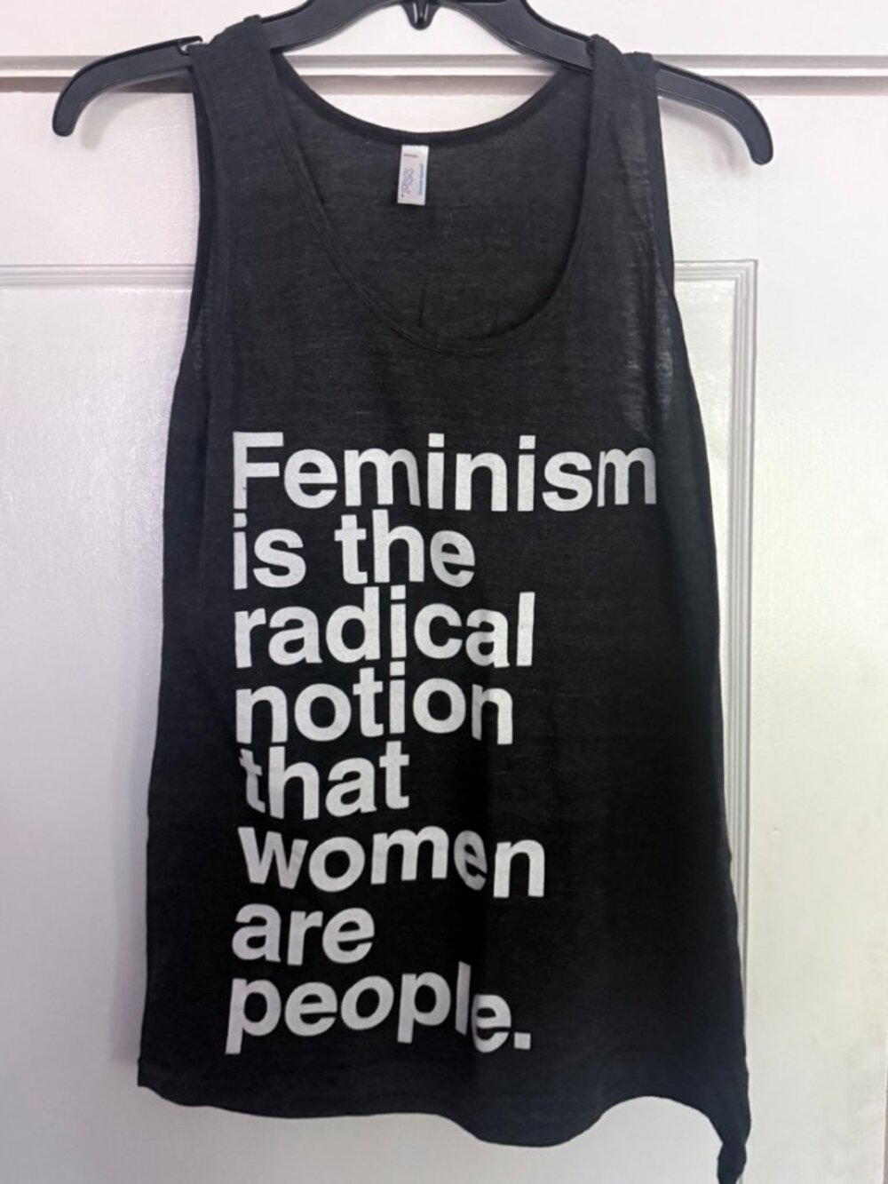 Wicked Clothes American Apparel Tri-blend Tank Top - Feminism